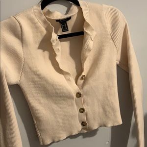 Cropped cardigan